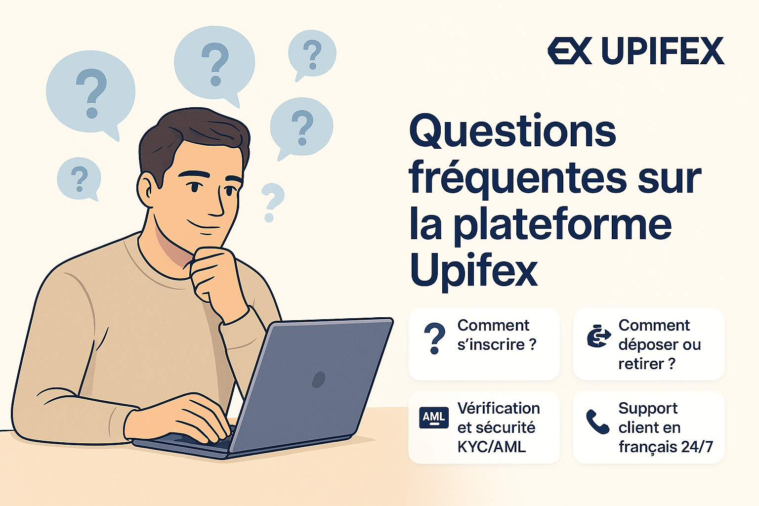 FAQ courtier upifex